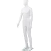 Aidon kokoinen miesmallinukke lasijalustalla 185cm