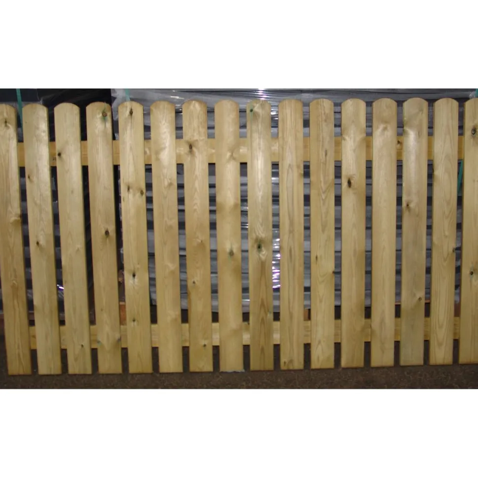 Aitaelementti Nummi Lux 2000x1100mm hienosahattu, painekyllästetty vihreä, 2-laatu
