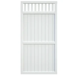 Aitaelementti Palmako Elke 2 180x90 cm valkoinen 5 kpl/pkt