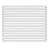 Aitaelementti Palmako Line WTPNT 1180x955mm valkoinen, 8kpl/pkt