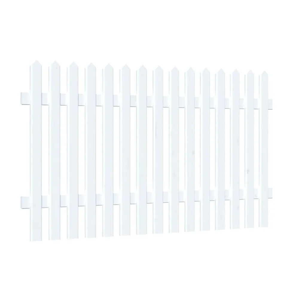 Aitaelementti Palmako Lovisa 10 100x180 cm valkoinen 5 kpl/pkt
