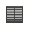 Aitaelementti Palmako Nina1 GYPNT 1800x1800mm harmaa, 5kpl/pkt
