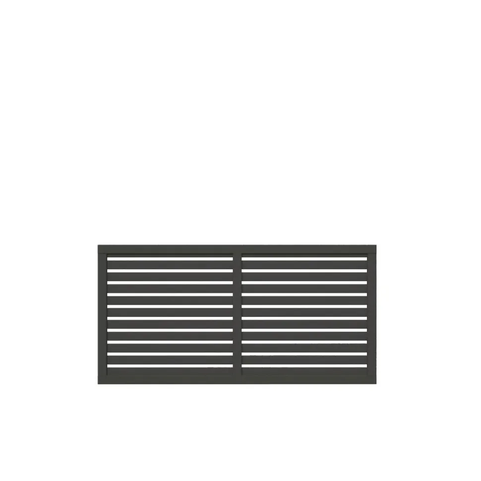 Aitaelementti Palmako Nina4 GYPNT 1800x900mm harmaa, 5kpl/pkt