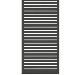 Aitaelementti Palmako Nina2 GYPNT 900x1800mm harmaa, 5kpl/pkt