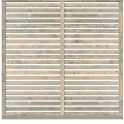 Aitaelementti Palmako Nina1 GYVPI 1800x1800mm painekyllästetty harmaa, 5kpl/pkt
