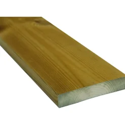 Aitalauta/verhouslauta 21x95x2395 mm, kestopuu, AB, vihreä