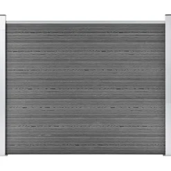Aitapaneeli WPC 180x146 cm harmaa