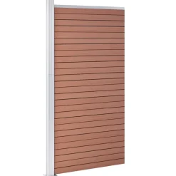 Aitapaneeli WPC 95x186 cm musta