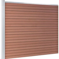 Aitapaneeli WPC 175x146 cm ruskea