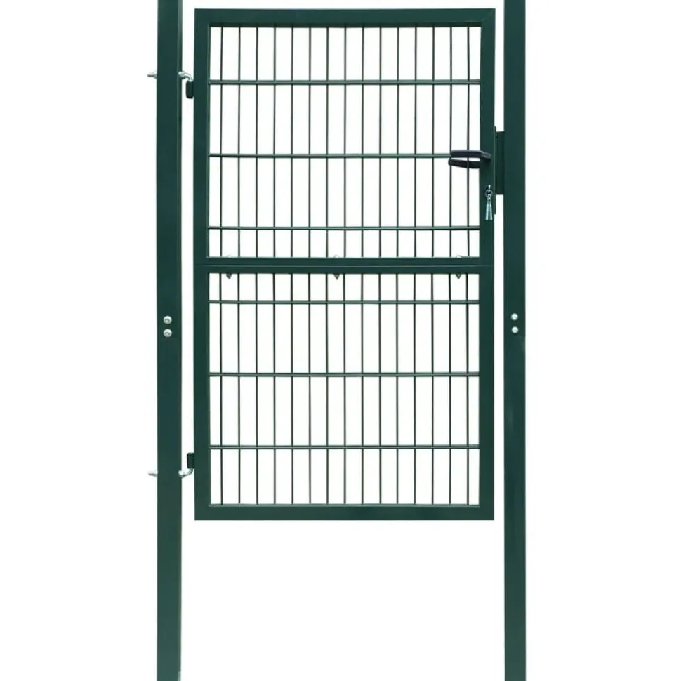Aitaportti teräs 103x250cm vihreä