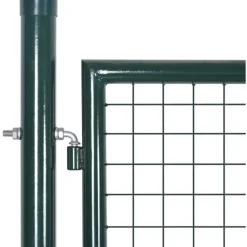 Aitaportti teräs 306x150cm vihreä