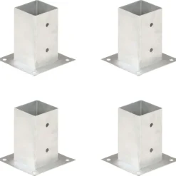 Aitatolpan jalat 4kpl galvanoitu 81mm