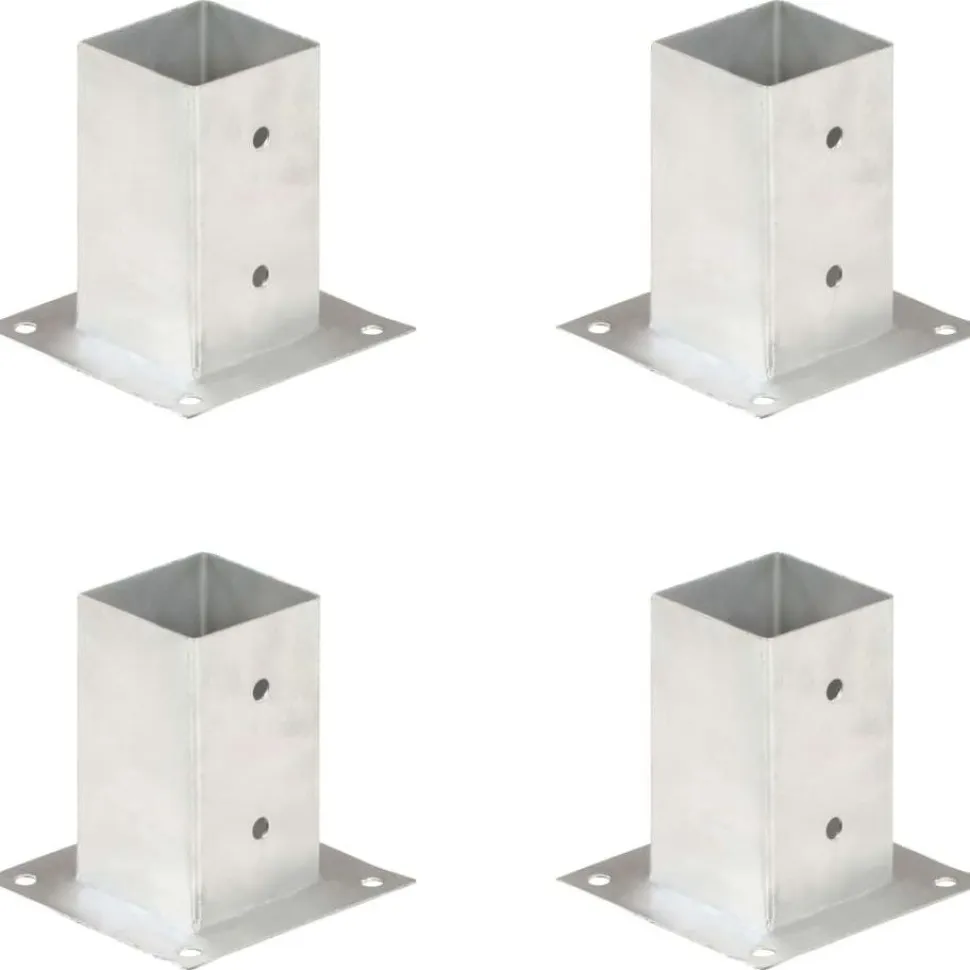 Aitatolpan jalat 4kpl galvanoitu 81mm