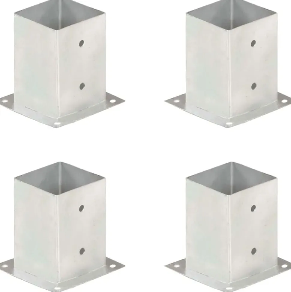 Aitatolpan jalat 4kpl galvanoitu 101mm