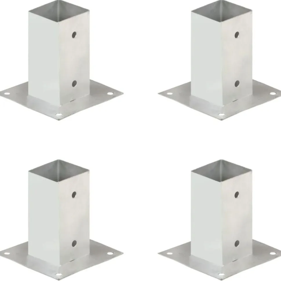 Aitatolpan jalat 4kpl galvanoitu 71mm