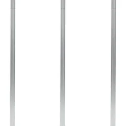 Aitatolpat 3kpl alumiini 185cm