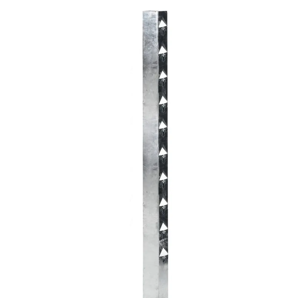 Aitatolppa Jabo Öckerö kulma, 70x70x715mm harmaa