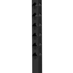 Aitatolppa Jabo Öckerö kulma, 70x70x715mm harmaa