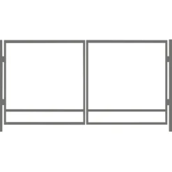 Ajoportin runko korkeus 150 cm leveys 400 cm