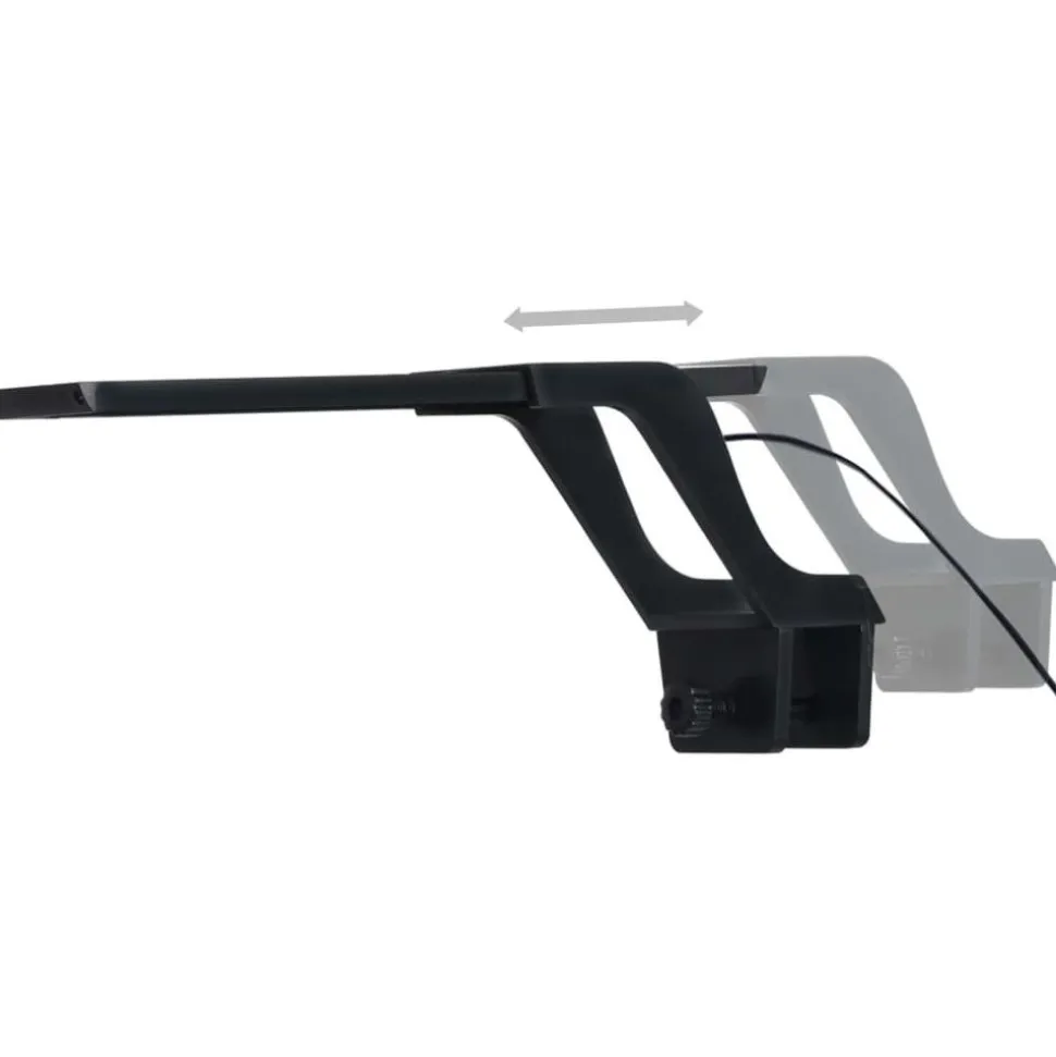 Akvaarion LED-valo kiinnittimillä 25-45 cm valkoinen