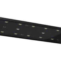 Akvaarion LED-valo kiinnittimillä 25-45 cm valkoinen