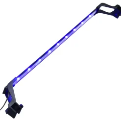 Akvaarion LED-valo kiinnittimillä 75-90 cm valkoinen