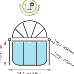 Allaskupu Exit Dome, ø300cm