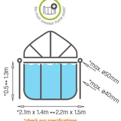 Allaskupu Exit Dome 150x220cm