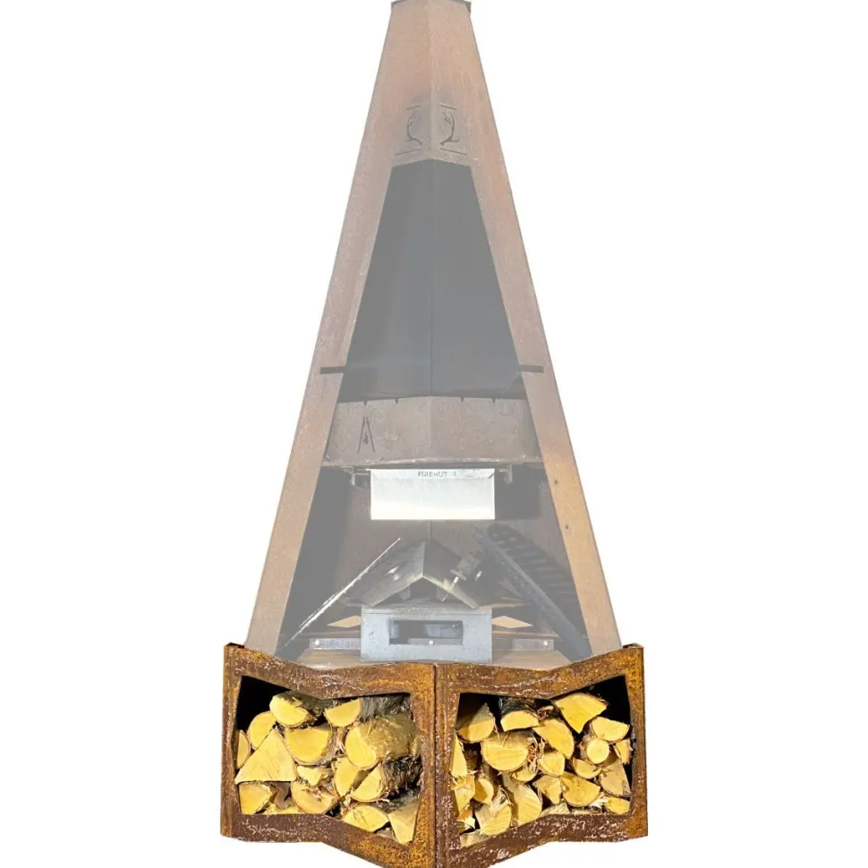 Alusta FIREHUT® pihagrilliin corten teräs