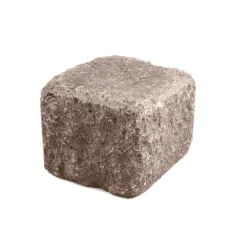 Antiikkimuurikivi Lakka lohko puolikas 180x180x150 mm musta