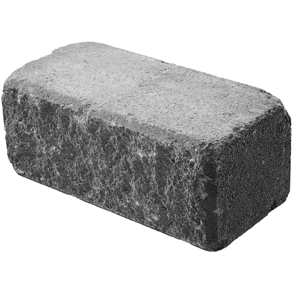 Antiikkimuurikivi Lakka lohko 360x180x150 mm musta
