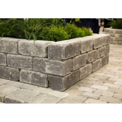 Antiikkimuurikivi Lakka sileä 360x180x150 mm musta