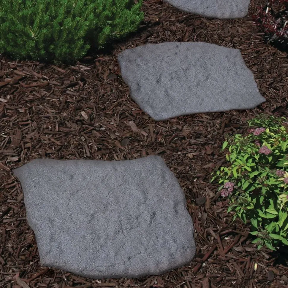 Askelkivi Multy Home Natural B stone 45x55 cm kierrätyskumia harmaa 16 kpl