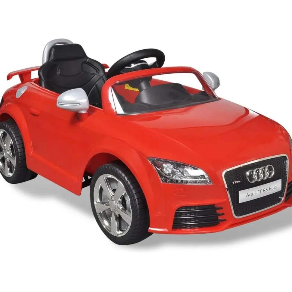 Audi TT RS istuttava auto lapsille kauko-ohjaimella eri värejä