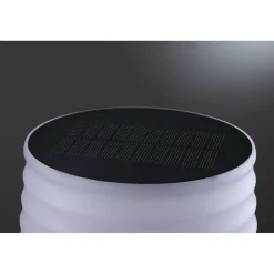 Aurinkokennopöytävalaisin Paulmann Ilanga 30cm IP44 2700K 125lm USB antrasiitti