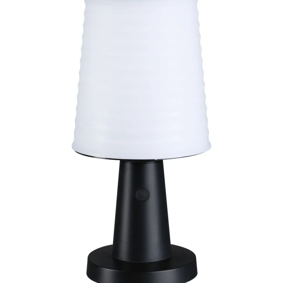 Aurinkokennopöytävalaisin Paulmann Ilanga 30cm IP44 2700K 125lm USB antrasiitti