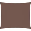 Aurinkopurje Oxford-kangas suorakaide 2,5x3 m ruskea (35810)