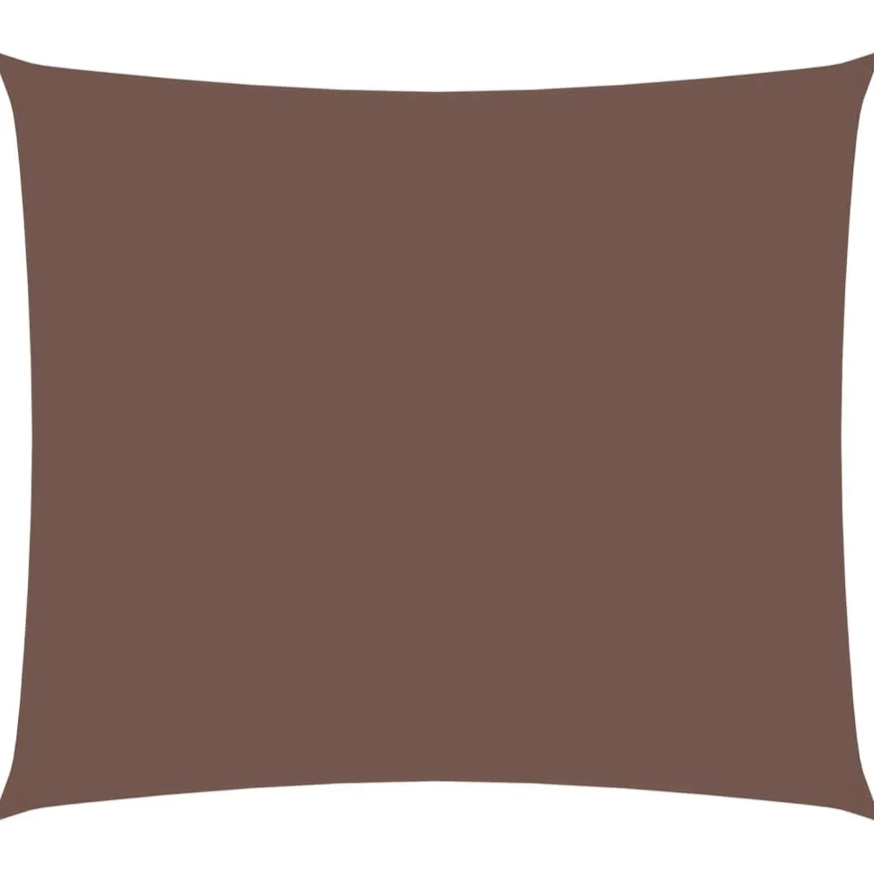 Aurinkopurje Oxford-kangas suorakaide 2,5x3 m ruskea (35810)