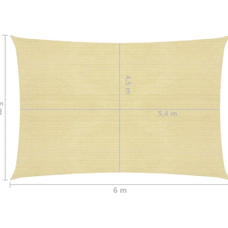 Aurinkopurje suorakulma, HDPE, 160g/m², eri kokoja ja värejä