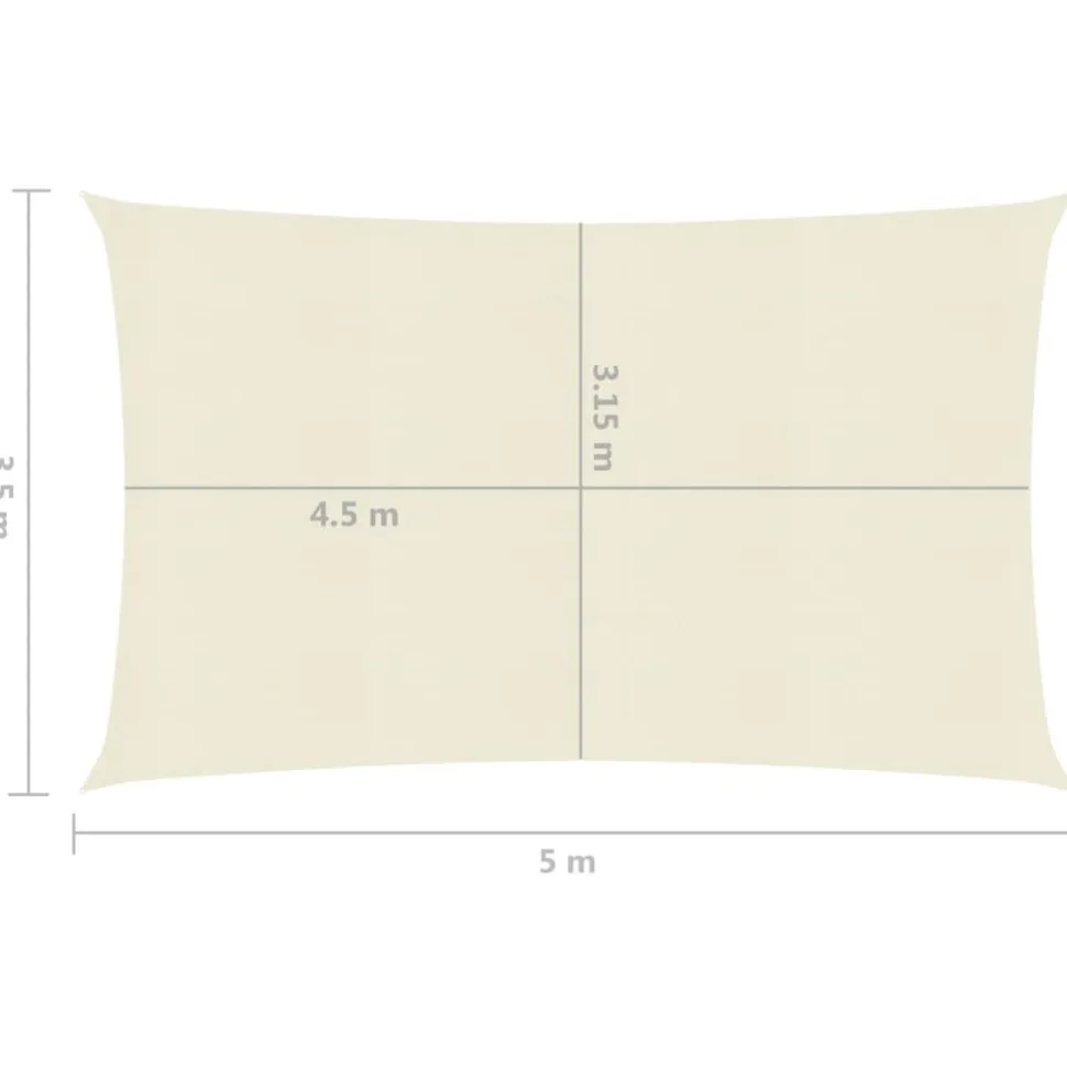Aurinkopurje suorakulma, HDPE, 160g/m², eri kokoja ja värejä