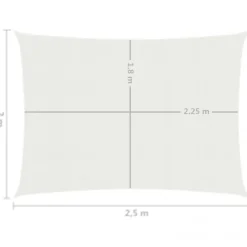 Aurinkopurje suorakulma, HDPE, 160g/m², eri kokoja ja värejä