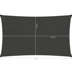 Aurinkopurje suorakulma, HDPE, 160g/m², eri kokoja ja värejä