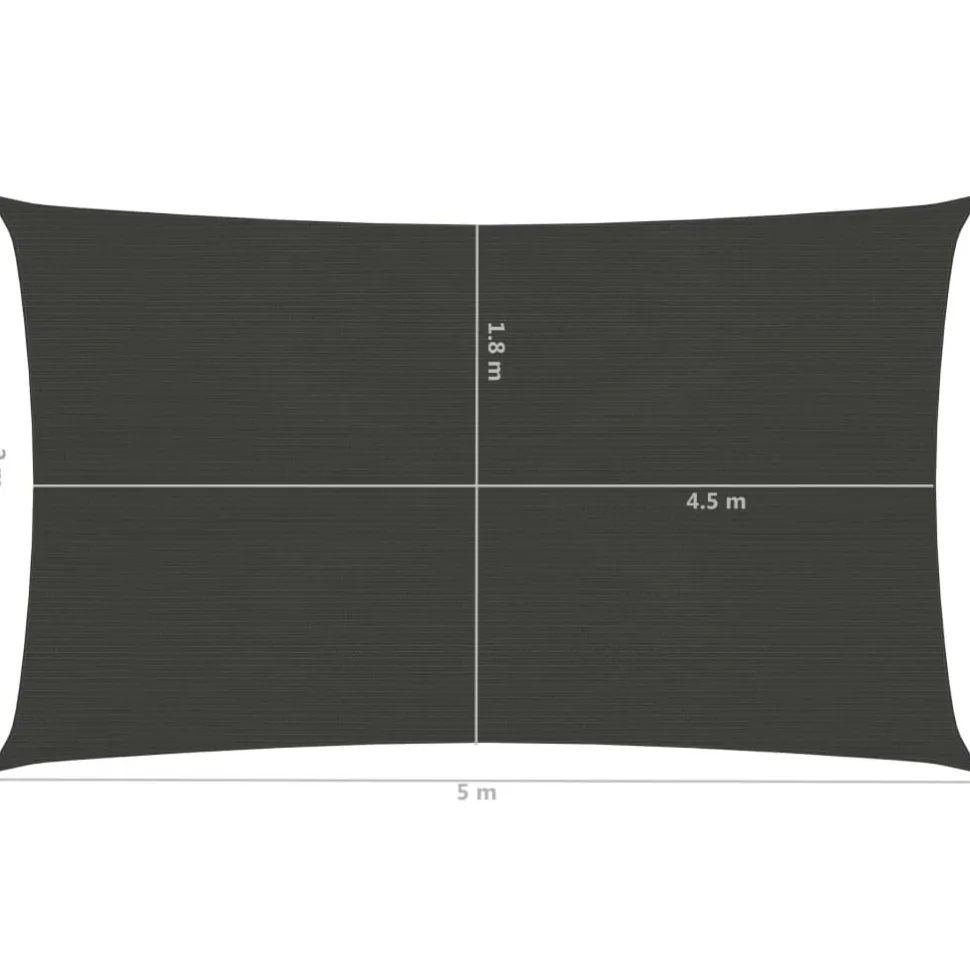 Aurinkopurje suorakulma, HDPE, 160g/m², eri kokoja ja värejä