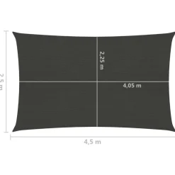 Aurinkopurje suorakulma, HDPE, 160g/m², eri kokoja ja värejä