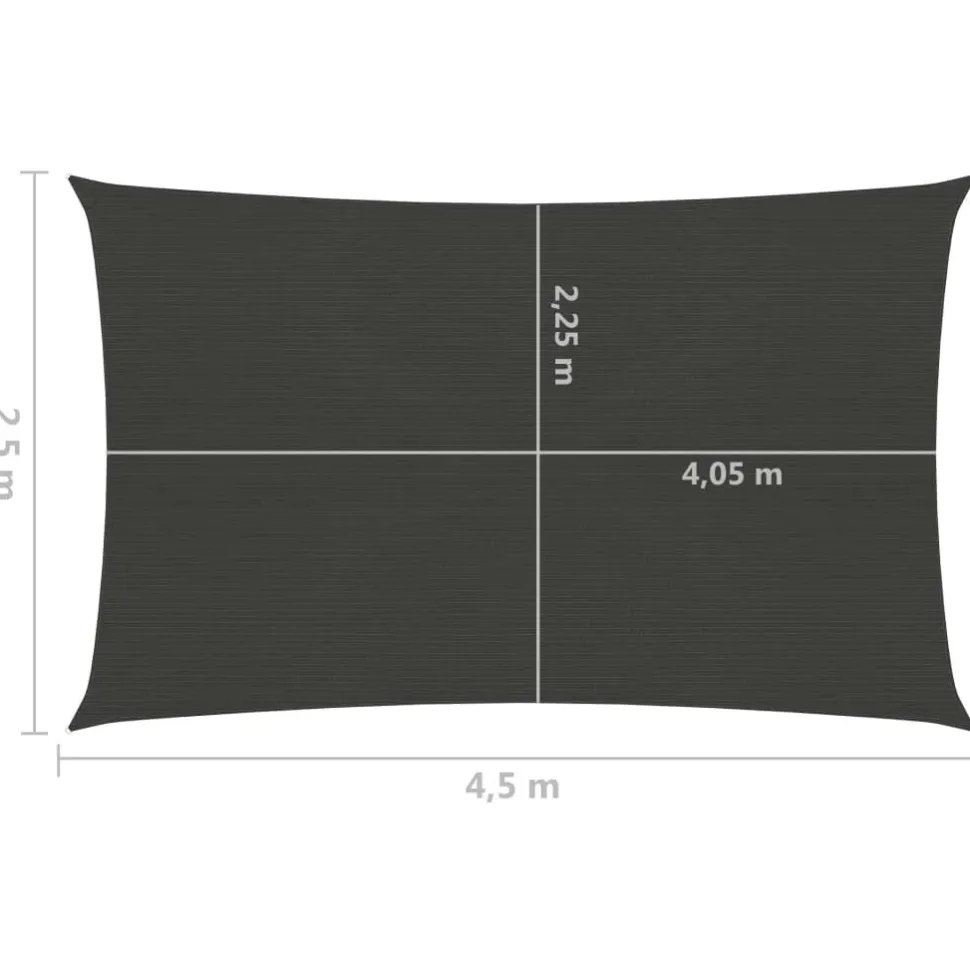 Aurinkopurje suorakulma, HDPE, 160g/m², eri kokoja ja värejä