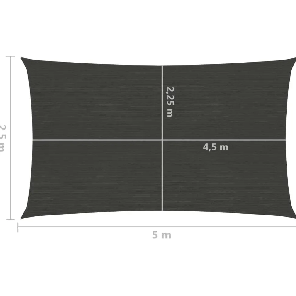 Aurinkopurje suorakulma, HDPE, 160g/m², eri kokoja ja värejä