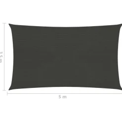 Aurinkopurje suorakulma, HDPE, 160g/m², eri kokoja ja värejä