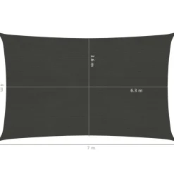 Aurinkopurje suorakulma, HDPE, 160g/m², eri kokoja ja värejä