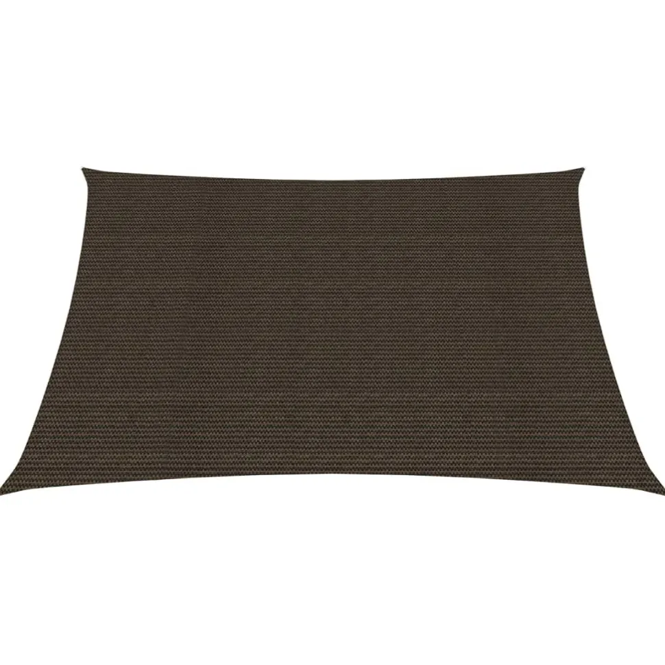 Aurinkopurje 160 g/m² ruskea 3,6x3,6 m hdpe