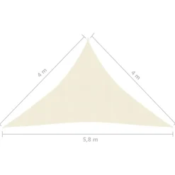 Aurinkopurje 160 g/m² 3x3x3 m HDPE valkoinen